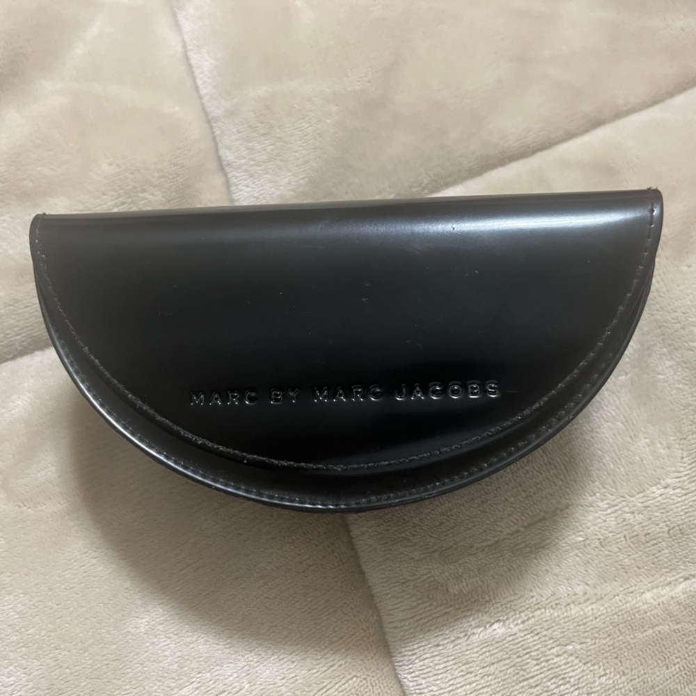 Marc By Marc Jacobs Sleek Black Sunglasses Case